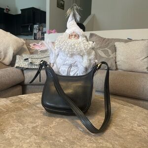 Vintage Coach Janice legacy Black Leather #9950 Crossbody Bag Purse